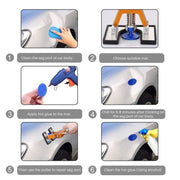 D6 44 in 1 Car Paintless Dent Dings Repair Lifter Tools Kit, Plug Type:US Plug