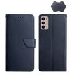 For Motorola Moto G42 Genuine Leather Fingerprint-proof Horizontal Flip Phone Case(Blue) - free shipping - PMC TechLife - Order now!