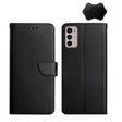 For Motorola Moto G42 Genuine Leather Fingerprint-proof Horizontal Flip Phone Case(Black) - Motorola Cases by PMC TechLife | Online Shopping South Africa | PMC TechLife | Buy Now Pay Later Mobicred
