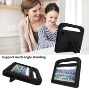 For Amazon Fire 7 2022 Handle EVA Shockproof Tablet Case with Triangle Holder(Black)