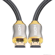 For HDMI 2.1 2m  HD 8K PS4 Cable 4K2K 144Hz Projector Notebook Set-Top Box Cable(Golden)