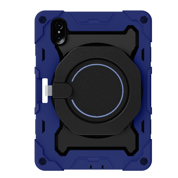 For Honor Tablet V7 Pro Armor Contrast Color Silicone + PC Tablet Case(Navy Blue)