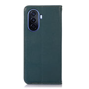 For Huawei Enjoy 50 CN / nova Y70 Plus / Y70 4G CN KHAZNEH Nappa Top Layer Cowhide Leather Phone Case(Green)