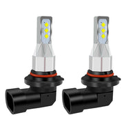 1 Pair 9005 DC 12V-24V 12W 1800LM Car LED Fog Light(Yellow Light)