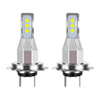 1 Pair H7 DC 12V-24V 12W 1800LM Car LED Fog Light(Yellow Light) - Fog / Driving Lights by PMC TechLife | Online Shopping South Africa | PMC TechLife | Buy Now Pay Later Mobicred