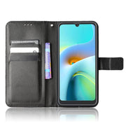 For Blackview A50 Diamond Texture Leather Phone Case(Black)