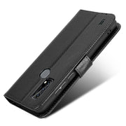 For Blackview A50 Diamond Texture Leather Phone Case(Black)