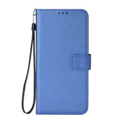 For Blackview A50 Diamond Texture Leather Phone Case(Blue)