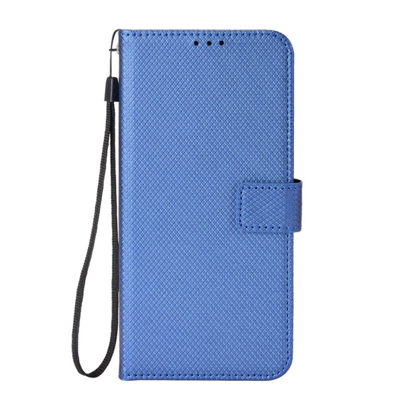 For Blackview A50 Diamond Texture Leather Phone Case(Blue)