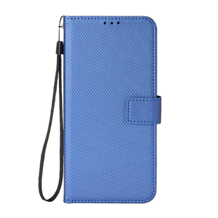 For Blackview A50 Diamond Texture Leather Phone Case(Blue)