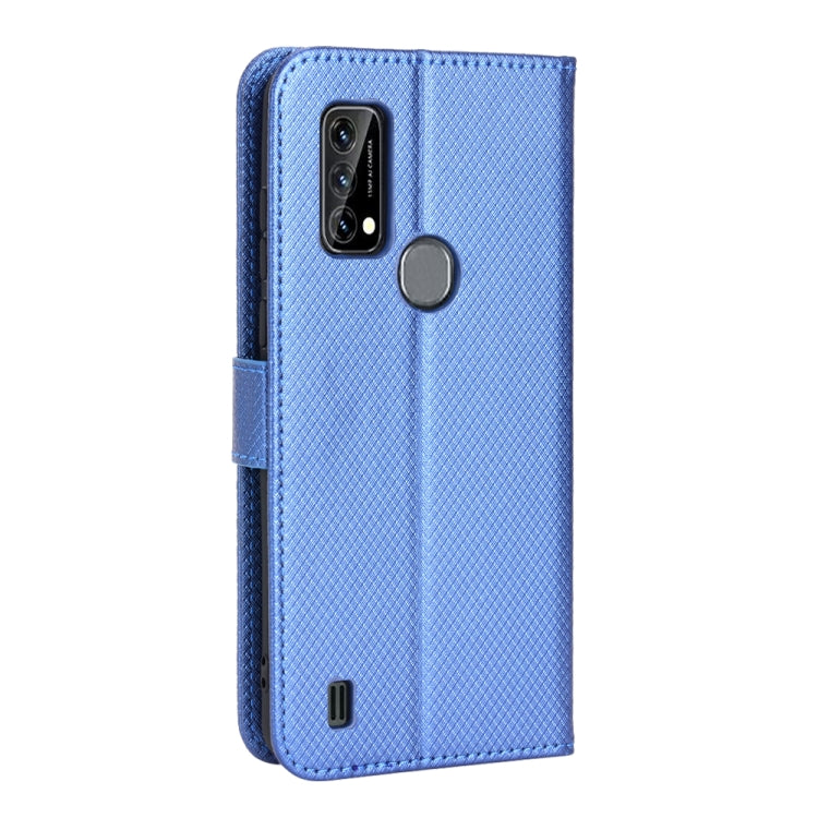 For Blackview A50 Diamond Texture Leather Phone Case(Blue)