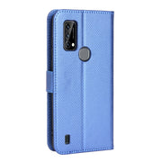 For Blackview A50 Diamond Texture Leather Phone Case(Blue)