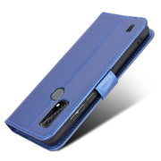 For Blackview A50 Diamond Texture Leather Phone Case(Blue)