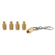 A6605 Offroad Vehicles 4 in 1 Brass Tire Deflation Tool Tire Exhaust Valve