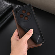 For vivo X100 AZNS Magnetic Calf Texture Leather Phone Case(Red)