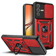 For vivo V23 5G / S12 Sliding Camera Cover Design TPU+PC Phone Case(Red) - vivo Cases by PMC TechLife | Online Shopping South Africa | PMC TechLife | Buy Now Pay Later Mobicred