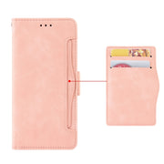 For Blackview A50 Skin Feel Calf Pattern Leather Phone Case(Pink)
