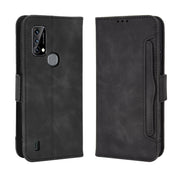 For Blackview A50 Skin Feel Calf Pattern Leather Phone Case(Black)