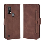 For Blackview A50 Skin Feel Calf Pattern Leather Phone Case(Brown)