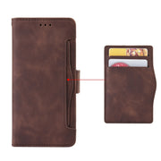 For Blackview A50 Skin Feel Calf Pattern Leather Phone Case(Brown)