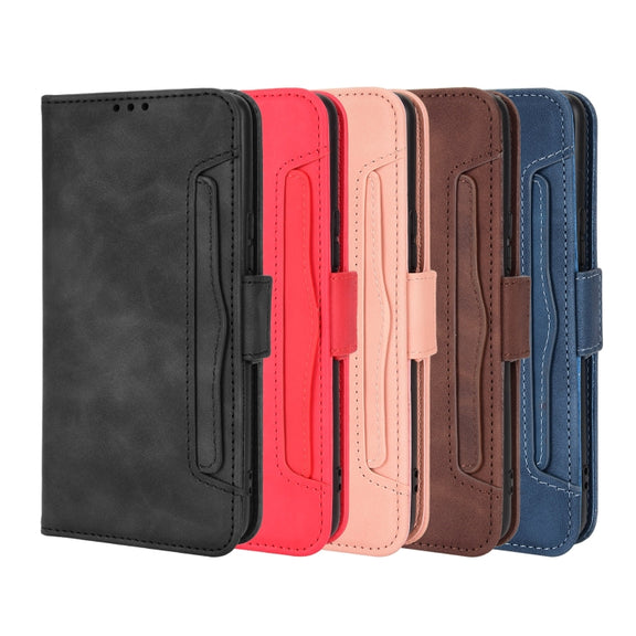 For Blackview A50 Skin Feel Calf Pattern Leather Phone Case(Black)