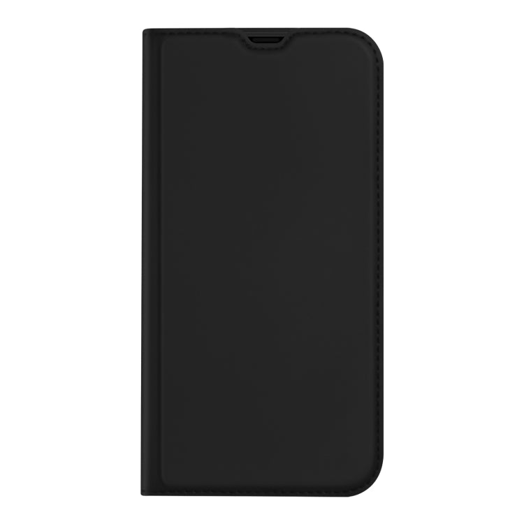 For iPhone 14/13 DUX DUCIS Skin Pro Series Shockproof Horizontal Flip Leather Phone Case (Black)