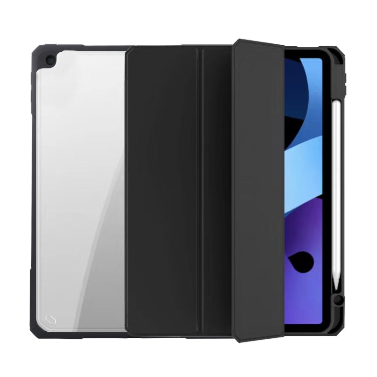 Mutural Pinyue Series Smart Leather Tablet Case For iPad 9.7 2018 / 2017(Black)