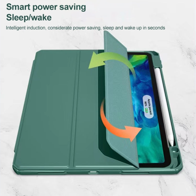 Mutural Pinyue Series Smart Leather Tablet Case For iPad 9.7 2018 / 2017(Mint Green)