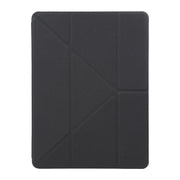 Mutural King Kong Series Deformation Holder Leather Tablet Case For iPad Pro 10.5 2019 / 2017(Black)