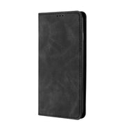 For DOOGEE X96 Pro Skin Feel Magnetic Horizontal Flip Leather Phone Case(Black)