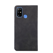 For DOOGEE X96 Pro Skin Feel Magnetic Horizontal Flip Leather Phone Case(Black)