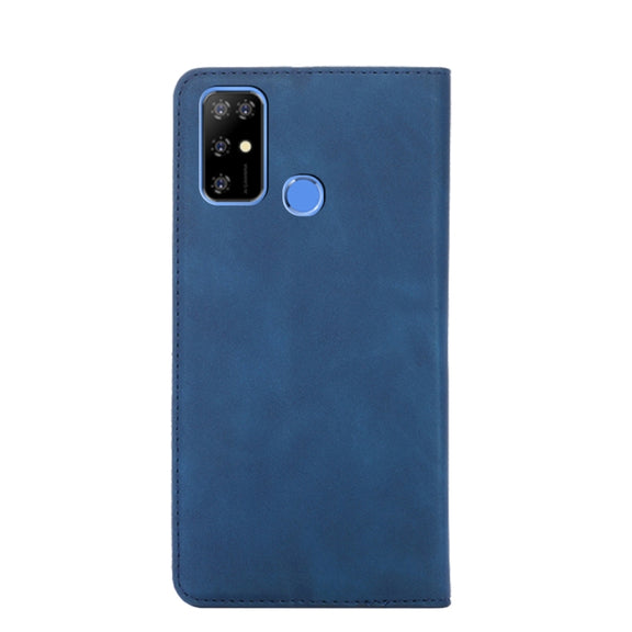 For DOOGEE X96 Pro Skin Feel Magnetic Horizontal Flip Leather Phone Case(Blue)