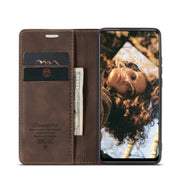 For Xiaomi Redmi Note 11 4G/Note 11S Global CaseMe 013 Multifunctional Horizontal Flip Leather Phone Case(Coffee)