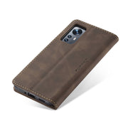 For Xiaomi 12/12X CaseMe 013 Multifunctional Horizontal Flip Leather Phone Case(Coffee)