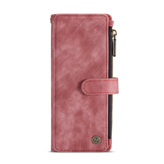 For Samsung Galaxy Z Fold3 5G CaseMe C30 Multifunctional Phone Leather Phone Case(Red)