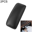 2 PCS Car Non-slip Soft Floor Protector Carpet Floor Mat Knee Bolster, Style:First Layer Cowhide(Black) - Floor Mats by PMC Jewellery | Online Shopping South Africa | PMC Jewellery | Buy Now Pay Later Mobicred