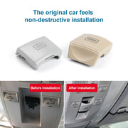 Car Sunroof Window Switch Button for Mercedes-Benz W204 / W212, Left Driving(Grey)