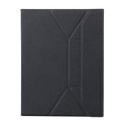T01S Integrated Bluetooth Keyboard Leather Case with Backlight & Touchpad & Holder For iPad Air 5 / Air 4 10.9(Black)