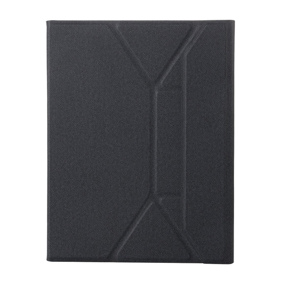 T01S Integrated Bluetooth Keyboard Leather Case with Backlight & Touchpad & Holder For iPad Air 5 / Air 4 10.9(Black)