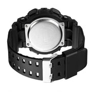 SKMEI 1857 Stainless Steel Buckle PU Strap Water-resistant Electronic Watch(Blue)