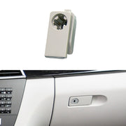 Car Glove Box Handle Switch for Mercedes-Benz W212 2008-2014, Left Driving(Grey White)