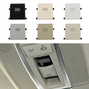 Car Dome Light Button Sunroof Window Switch Button for Mercedes-Benz W166 / W292 2012-, Left Driving, Style:Flat(Mercerized Beige)