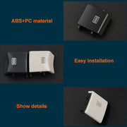 Car Dome Light Button Sunroof Window Switch Button for Mercedes-Benz W166 / W292 2012-, Left Driving, Style:Flat(Mercerized Beige)