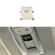 Car Dome Light Button Sunroof Window Switch Button for Mercedes-Benz W166 / W292 2012-, Left Driving, Style:Convex(Porcelain White)