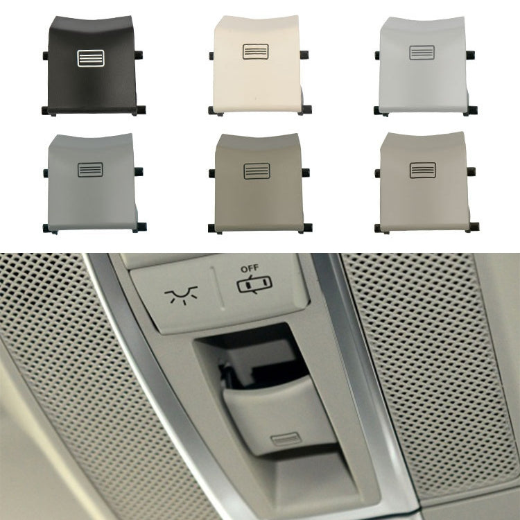 Car Dome Light Button Sunroof Window Switch Button for Mercedes-Benz W166 / W292 2012-, Left Driving, Style:Convex(Beige)
