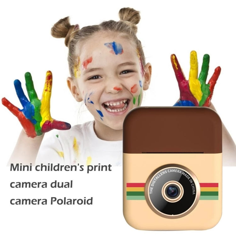 With 32GB Memory Card CP08 2.4 inch IPS HD Screen Children Instant Camera