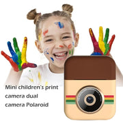 With 32GB Memory Card CP08 2.4 inch IPS HD Screen Children Instant Camera