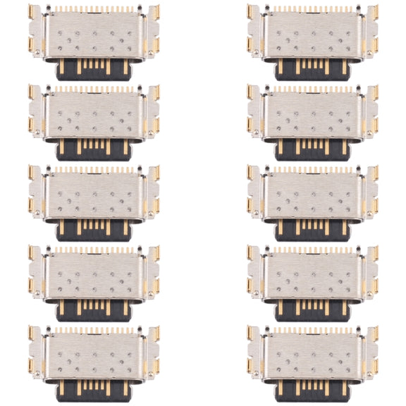 10 PCS Charging Port Connector For Xiaomi Redmi Note 11E Pro