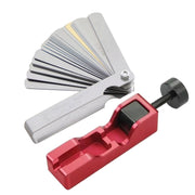Car Universal Spark Plug Gap Tool with Feeler Gauge for Most 10mm 12mm 14mm 16mm Spark Plugs(Red)