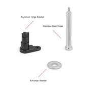 XBL114-BK Car Fuel Door Hinge Pin for Ford F150 2009-2014